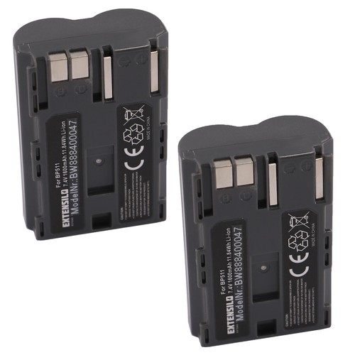 Batteria per canon - 2x,